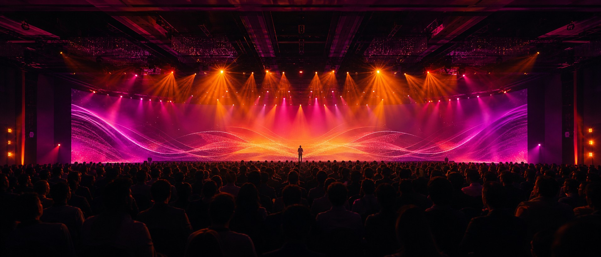 Corporate summit stage