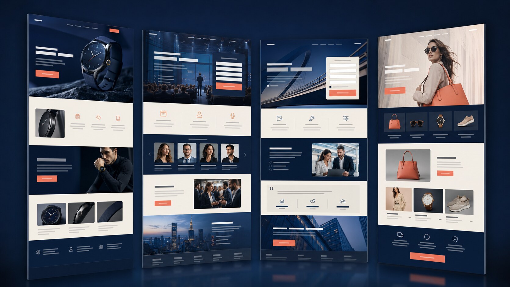 Landing page systems